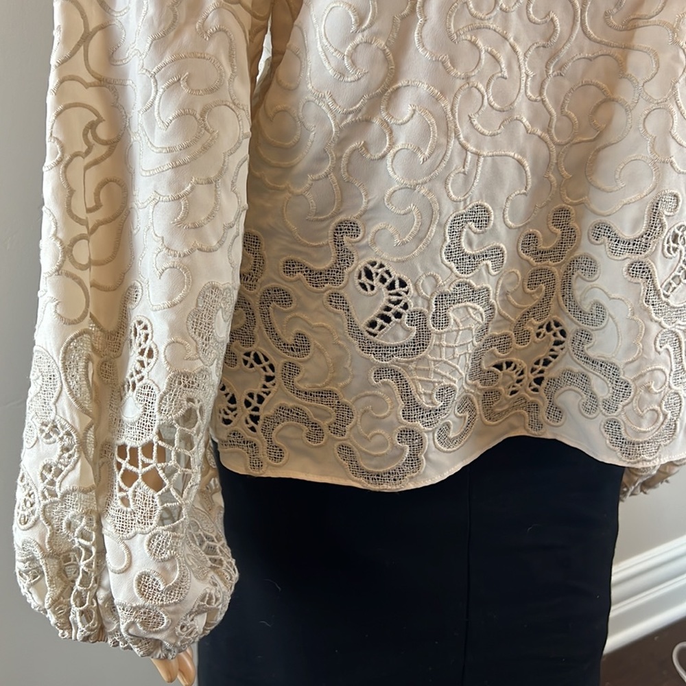 Jonathan Simkhai Jaid Embroidered Blouse - Picture 11 of 14